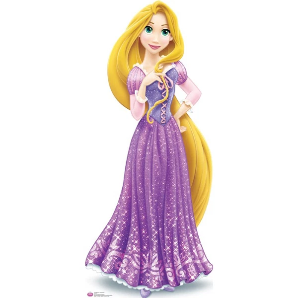 RAPERONZOLO TANGLED FESTA Principessa Disney Lifesize Cartone Ritaglio ...