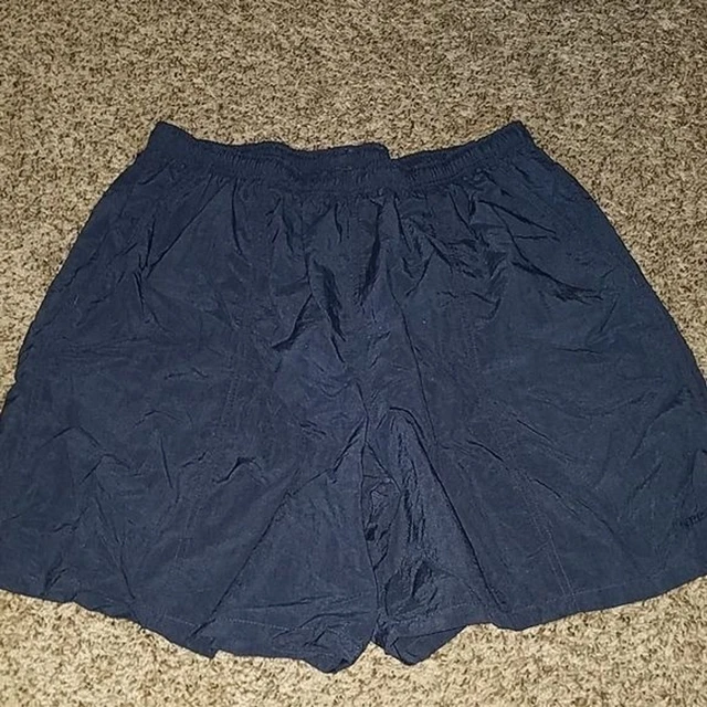 𝅺Speedo Dark Blue Elastic Waist Swim Trunks Size XL