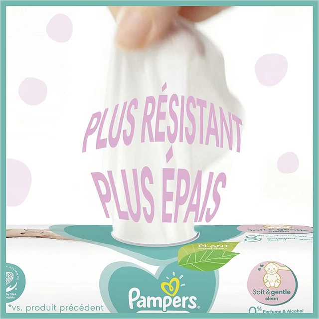 Pampers Lingettes Bébé Sensitive, 624 Lingettes (Lot de 12 x 52) 3