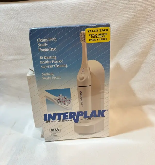Cepillo de dientes instrumento vintage Interplak para el hogar PB-2