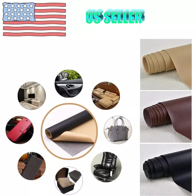 Leather Repair Kit SelfAdhesive Patch Stick on Sofa Clothing Car Seat Couch