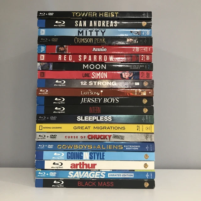 Blu Ray Lot  2 Disc With Slip sleeves Collection Builder Archival Blu/dvd J