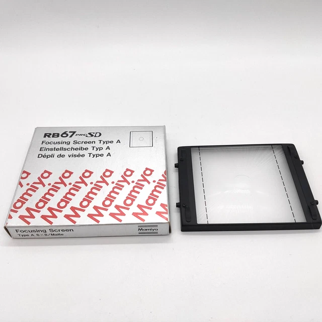 {{ MINT in Box }} Mamiya RB67 PRO SD TYPE A 6x8 FOCUSING SCREEN from JAPAN