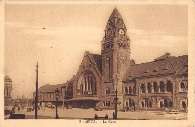 Cpa 57 Metz La Gare