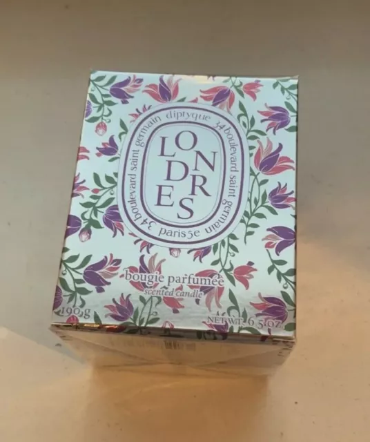 Diptyque LONDON City Candle Edición Limitada 190 g NUEVO EN CAJA SELLADO Agotado