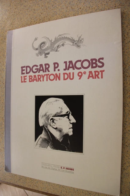 GRAND PORFOLIO BLAKE ET MORTIMER "LE BARYTON DU 9 ème ARTS