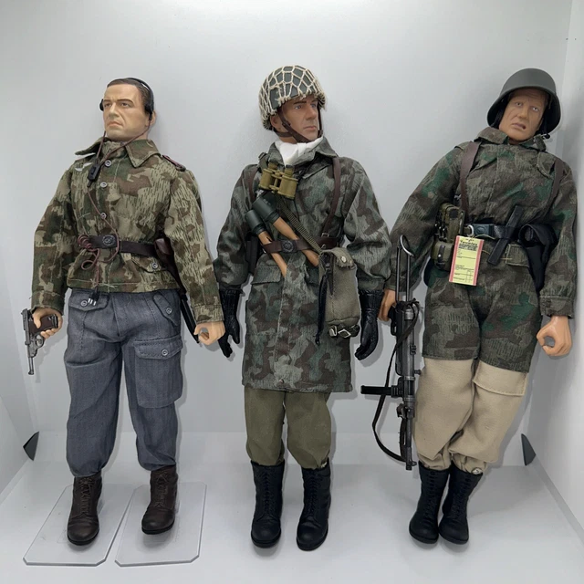 1/6 SCALE DRAGON WWII German Soldier Action Figure 12” Lot 5 75.00