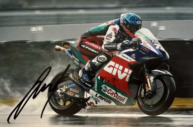 Alex Marquez Hand Signed 6X4 Motogp Photo + Proof - Lcr Honda 4