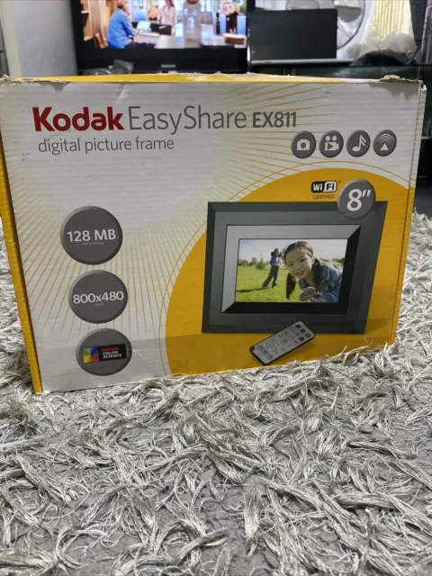 Kodak Easyshare EX811 8" cornice digitale completa testata scatola funzionante