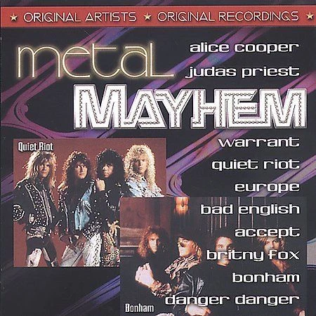 Metal Mayhem - Various Artists (CD, Apr-2007, St. Clair) Brand New, Sealed