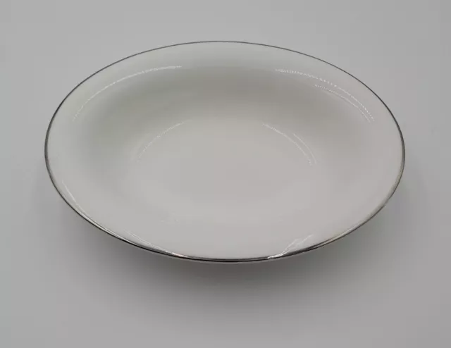 Crown Staffordshire Bone China Platinum Band Oval Vegetable Bowl Federated Store