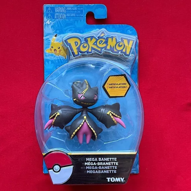 Mega Banette Pokemon Get Collections Figure Takara Tomy A.R.T.S 2016 R04  1.3in