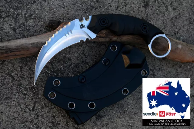 CS Go Hunting Karambit Knife Survival Tactical Knife Claw Camping