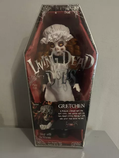 Living Dead Dolls Gretchen Series 25 Rare OOP Brand New Sealed Mezco