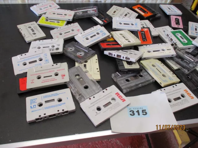 Job Lot of Vintage Cassette Tapes 2