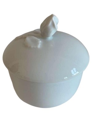 versatore I elegante porcellana I necessità di gastronomia Van Well 2 pezzi Set Lucia Zuccheriera 300 ml e bricco per il latte 220 ml I stoviglie da tavola I dispenser di zucchero con coperchio 