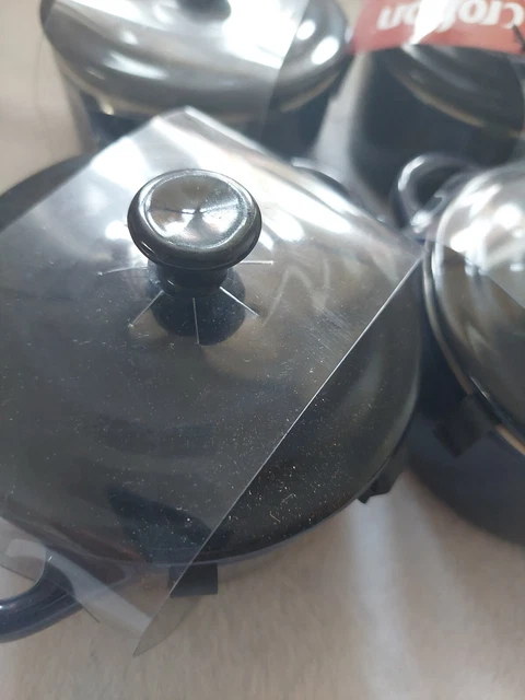 X CROFTON Mini Casserole Dish Lid Oven Microwave Safe