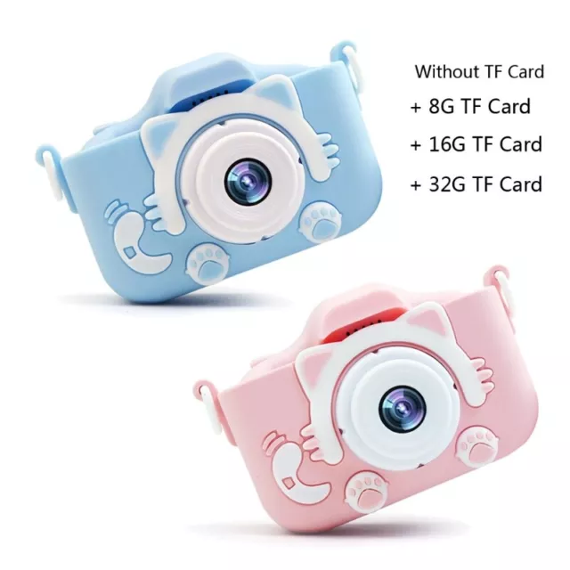 Childrens Camera Education Children Birthday Gifts 2 IPS Screen Camera