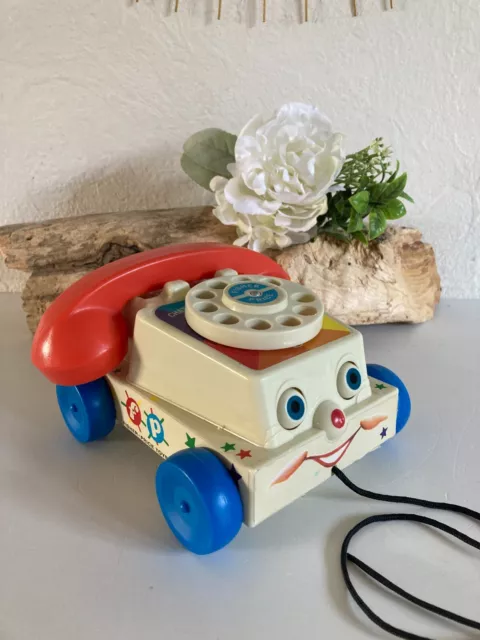 ⚜️ Jouet Bébé Téléphone à Tirer Fisher Price Toy Story Année 2009 Mattel 3