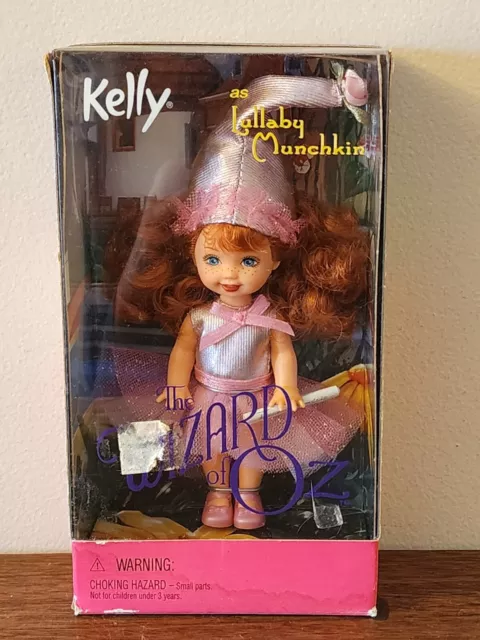1999 Kelly as Lullaby The Wizard of Oz Munchkin Barbie Doll Mattel 25823 NRFB