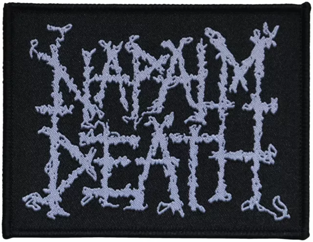 NAPALM DEATH - Logo - 10,2 cm x 8 cm - Patch - 166631