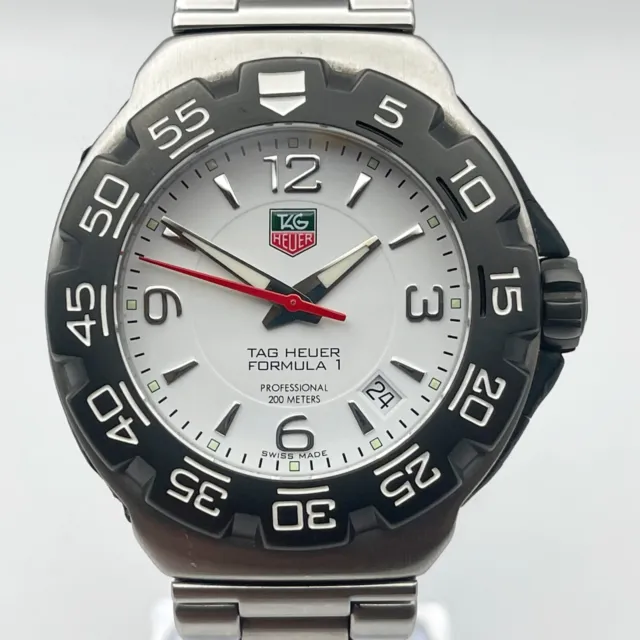 TAG Heuer Formula 1 Professional 41 mm White Dial Quartz watch WAC1111