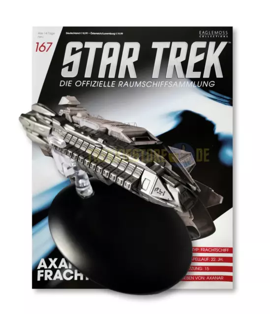 Eaglemoss Star Trek la collezione ufficiale di astronavi cargo Axanar (167)