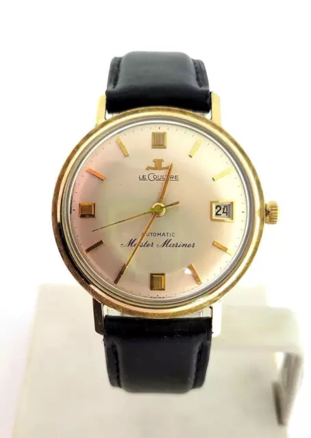 VINTAGE JAEGER-LECOULTRE 10K GF Automatic Master Mariner Watch 1970s ...