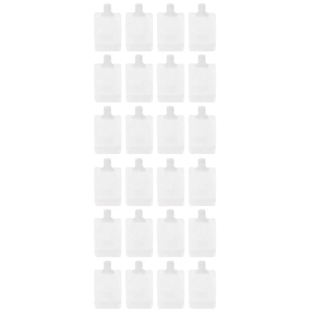 12Pcs Stand-up Nozzle Lotion Bag Squeezable Travel Tube Travel Fluid Packing Bag