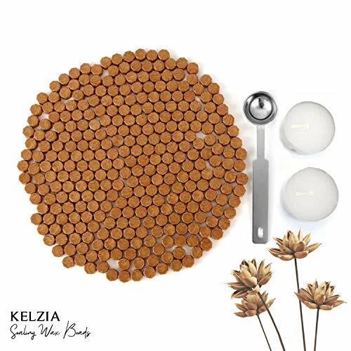 Set Di 600 Perline Ceralacca 24 Colori Con Candele E Pinzette - Kit Completo Per Sigilli Su Inviti E Lettere