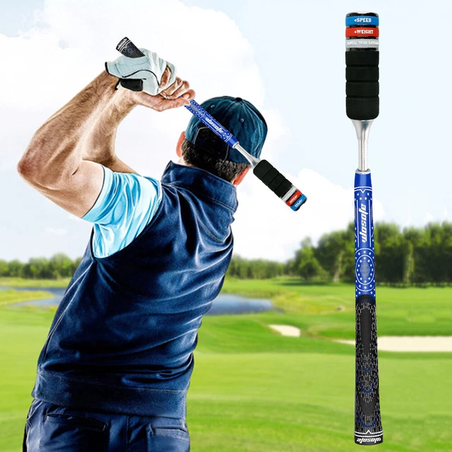 TELESCOPIC GOLF SWING Speed Booster Sticks Adjustable Weight Training