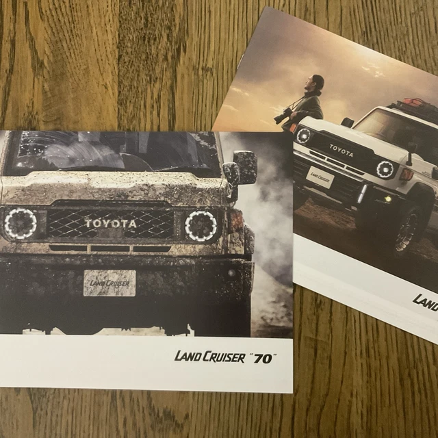 2023 TOYOTA LANDCRUISER Land Cruiser History New 70 Series Jdm Brochure ...
