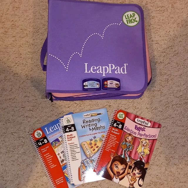 LEAPFROG LEAPPAD BRATZ Election Perfection Reading Writing Math Case ...