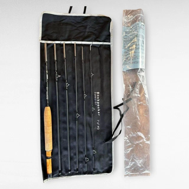 UFLEX INFANTE 763-6 Backpacker Sp Fishing Rod Kit Used