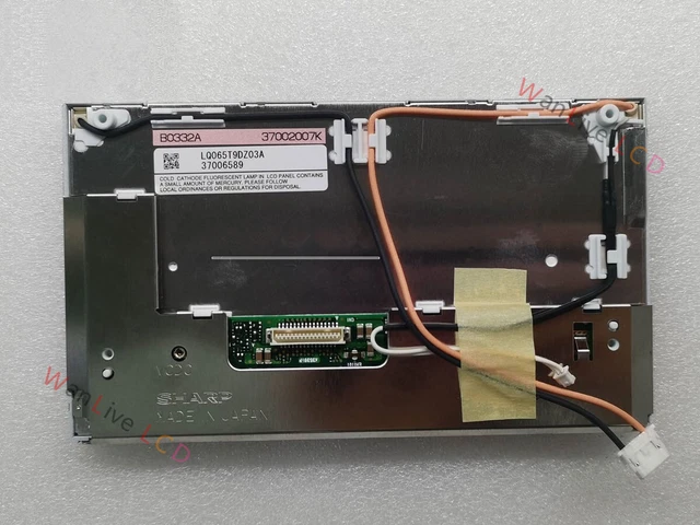 6.5'' Inch For Sharp LQ065T9DZ03A LCD Display Screen Panel 90 days warranty