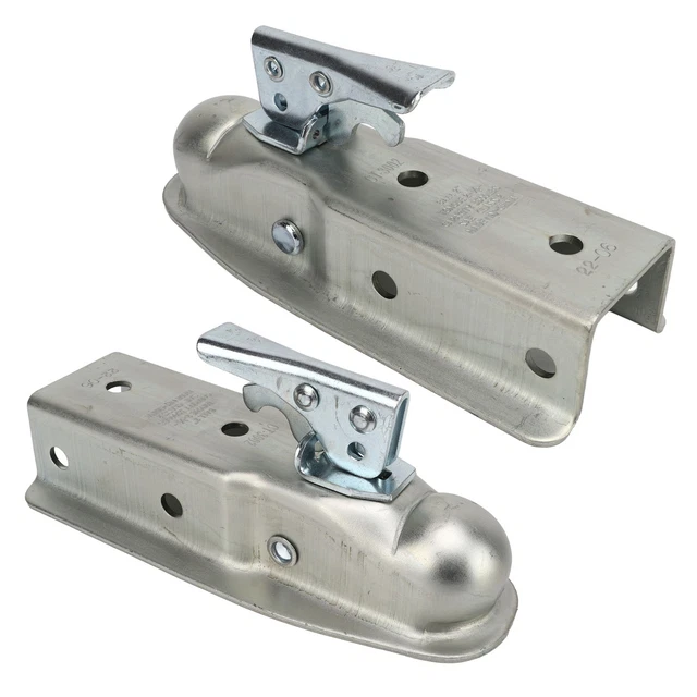 Auto Parts Trailer Tongue Coupler 2in Ball Head 63mm Channel Width 3500lbs Load
