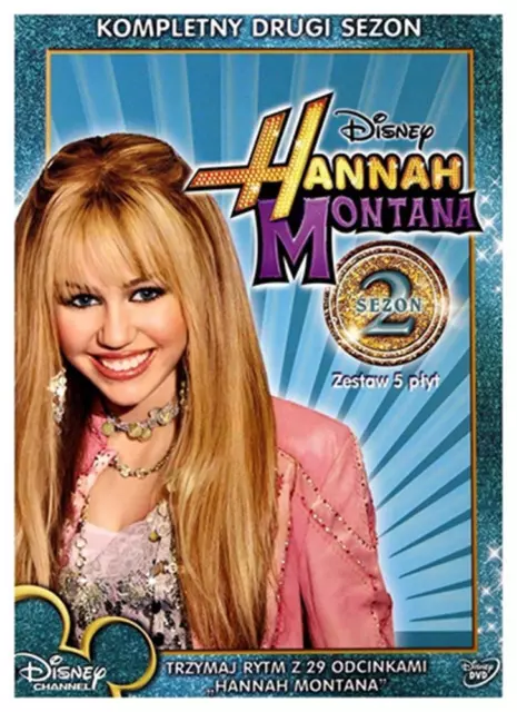 Hannah Montana: The Complete Second Season Miley Cyrus 2010 DVD Top-quality