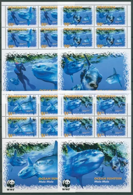 Penrhyn 2003 WWF Naturschutz Mondfisch 605/08 K postfrisch (C21734)