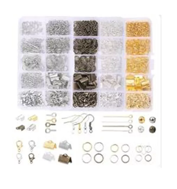 Jewellery Making Kit Findings 710Pcs and Starter Tools DIY Necklace Repair Tools