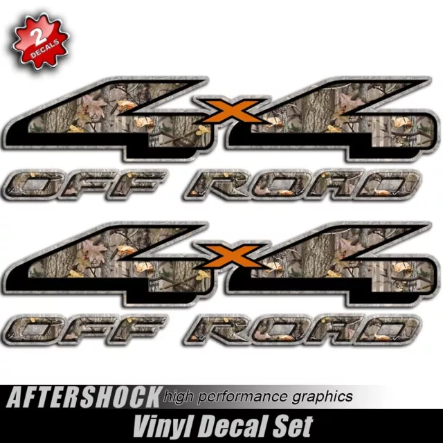 4x4 Camouflage Truck Hunting Decal Orange Archery Deer Sticker for Ford Hoyt PSE