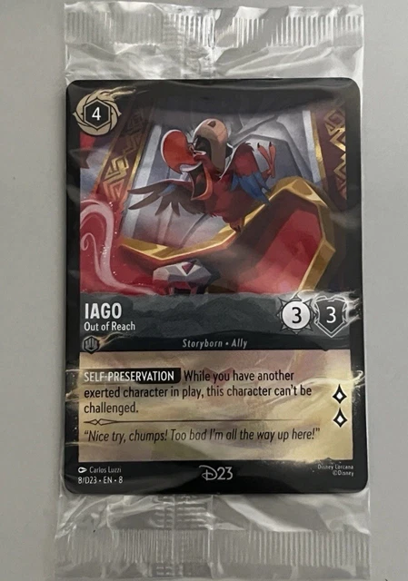 d23 iago lorcana card MTG Custom Proxy main image 0