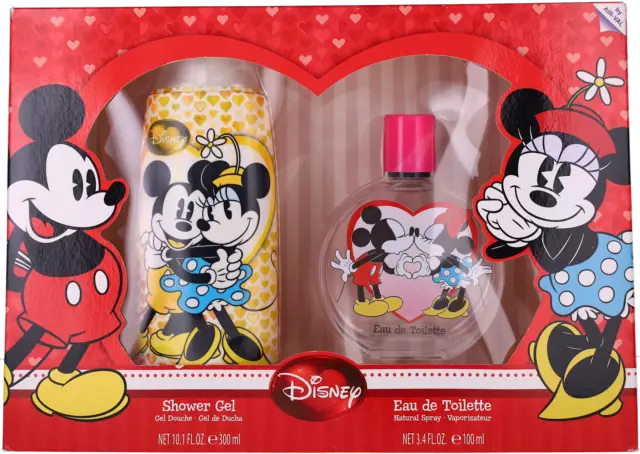 I Love You By Disney For Kids Set: EDT + SG 3.4oz+10.1oz Shopworn New