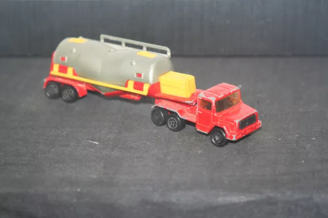 Alter Majorette LKW Truck mit Auflieger Spielzeugauto Modellauto 1/100 Lot 5