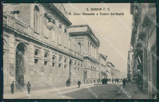 Caserta Santa Maria Capua Vetere PIEGHINE cartolina QZ3400