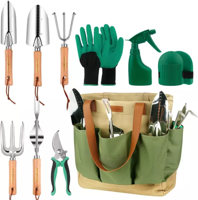 Gardening Tools Set, Garden Tool Kit Outdoor Hand Tools, Garden Tools Set Gifts