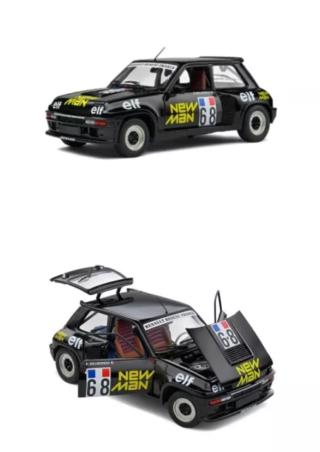 RENAULT 5 TURBO EUROPEAN CUP 1984 #68 P.BELMONDO 1/18 SOLIDO New in Box