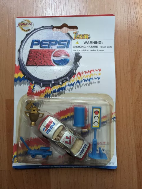 Die-cast Pepsi Cola pit crew car set