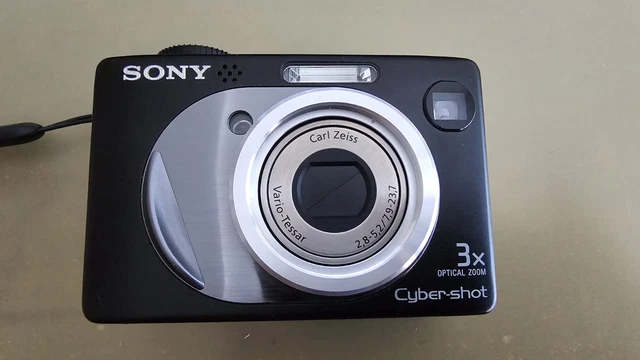 SONY CYBER-SHOT DSC-W12 MP Digital Camera Black