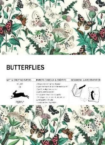 Butterflies: Gift &amp; Creative Paper Book Vol 109 by Pepin Press 9789460091315