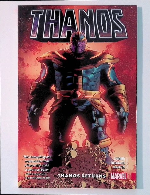 Thanos Returns (2017) TPB VF/NM Marvel Comics Jeff Lemire Avengers